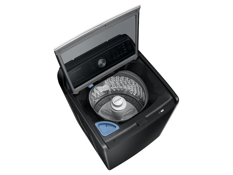Samsung WA44A3405AV 4.4 Cu. Ft. Top Load Washer With Activewave™ Agitator And Active Waterjet In Brushed Black - Image 4