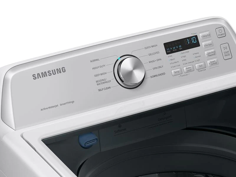 Samsung WA47CG3500AW 4.7 Cu. Ft. Large Capacity Smart Top Load Washer With Active Waterjet In White - Image 11