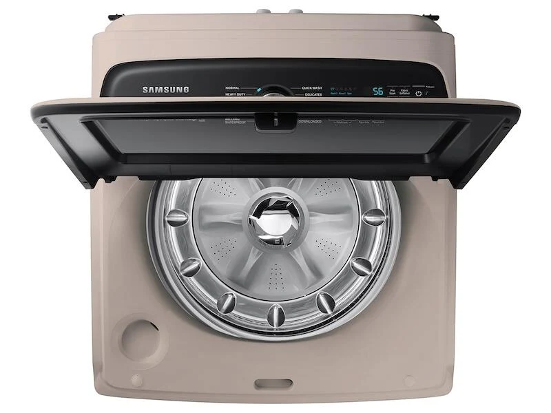 Samsung WA52A5500AC 5.2 Cu. Ft. Large Capacity Smart Top Load Washer With Super Speed Wash In Champagne - Image 10