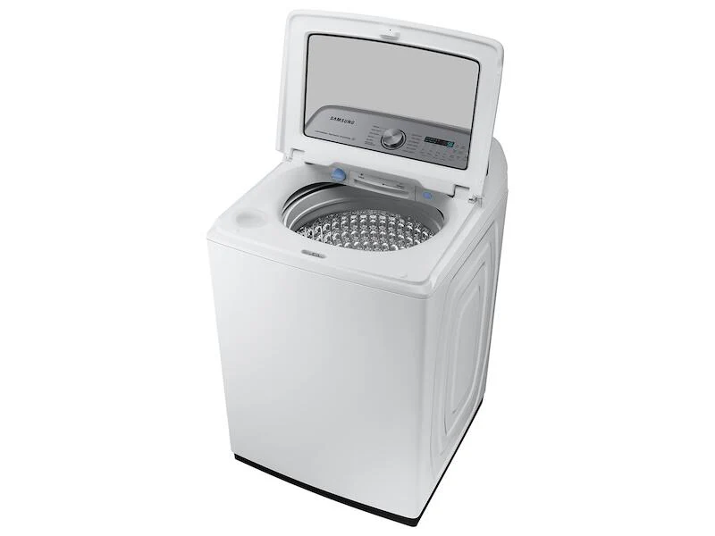 Samsung WA52A5500AW 5.2 Cu. Ft. Large Capacity Smart Top Load Washer With Super Speed Wash In White - Image 4