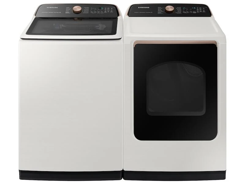 Samsung WA55A7300AE 5.5 Cu. Ft. Extra-Large Capacity Smart Top Load Washer With Super Speed Wash In Ivory - Image 7