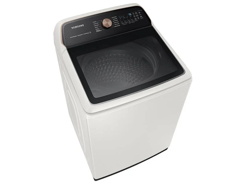 Samsung WA55A7300AE 5.5 Cu. Ft. Extra-Large Capacity Smart Top Load Washer With Super Speed Wash In Ivory - Image 8