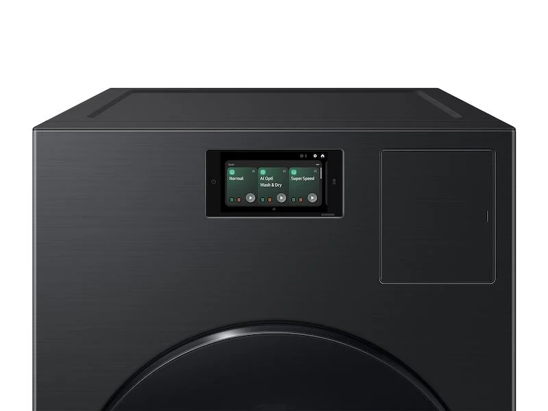 Samsung WD53DBA900HB 5.3 Cu. Ft. Bespoke Ai Laundry Ventless Heat Pump Dryer Combo™ All-In-One Ultra Capacity Washer With Ai Home In Brushed Black - Image 9