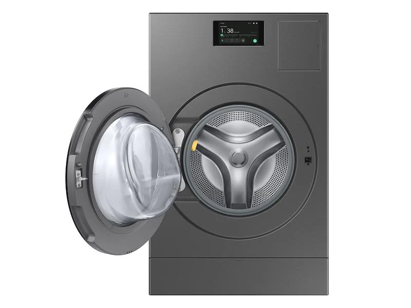 Samsung WD53DBA900HZ Bespoke Ai Laundry Combo™ All-In-One 5.3 Cu. Ft. Ultra Capacity Washer And Ventless Heat Pump Dryer In Dark Steel - Image 10