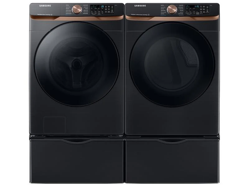 Samsung WF50BG8300AV 5.0 Cu. Ft. Extra Large Capacity Smart Front Load Washer With Super Speed Wash And Steam In Brushed Black - Image 6