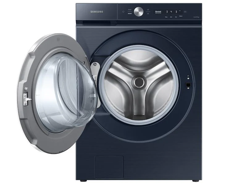 Samsung WF53BB8900AD Bespoke 5.3 Cu. Ft. Ultra Capacity Front Load Washer With Ai Optiwash™ And Auto Dispense In Brushed Navy - Image 6