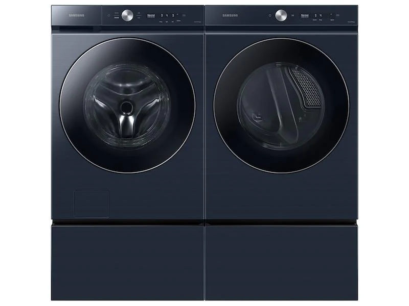 Samsung WF53BB8900AD Bespoke 5.3 Cu. Ft. Ultra Capacity Front Load Washer With Ai Optiwash™ And Auto Dispense In Brushed Navy - Image 8