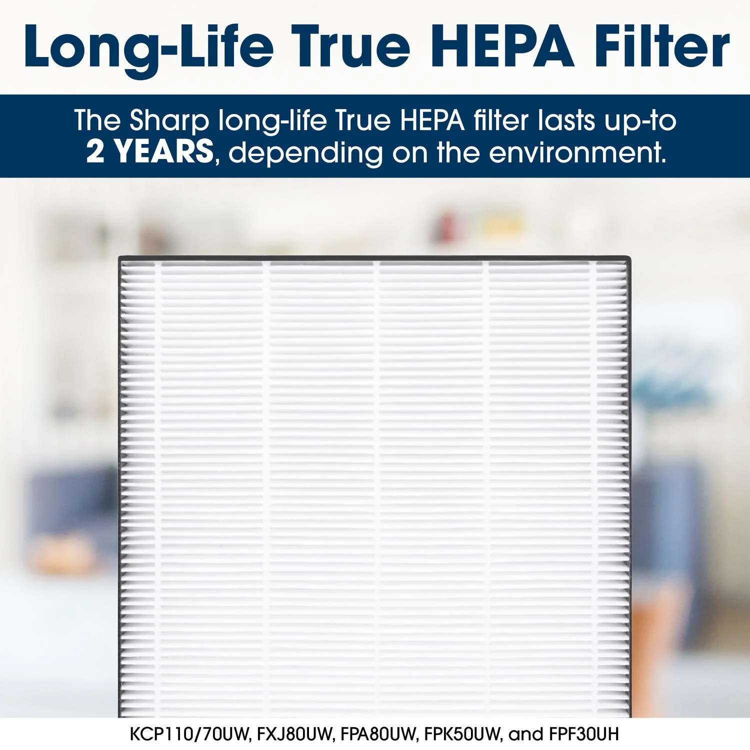 Sharp KCP110UW Sharp Smart Plasmacluster Ion Air Purifier With True Hepa + Humidifier For Extra Large Rooms - Image 11