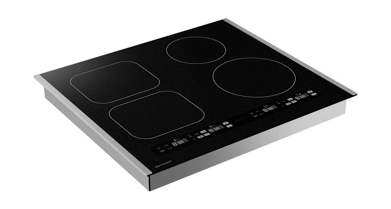 Sharp SCH2443GB Sharp 24 In. Induction Cooktop With Side Accessories - Image 5