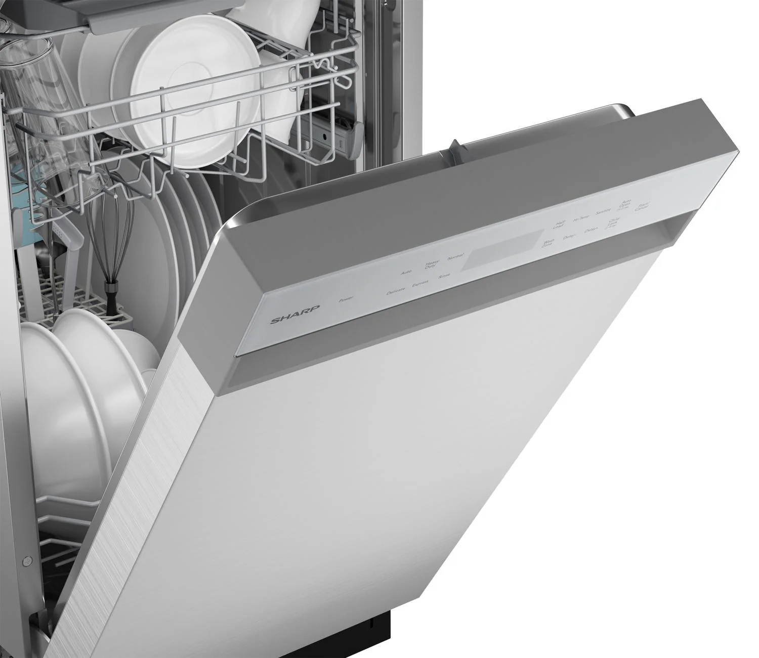 Sharp SDW4523MS 18 In. Stainless Steel 47 Db Dishwasher - Image 19