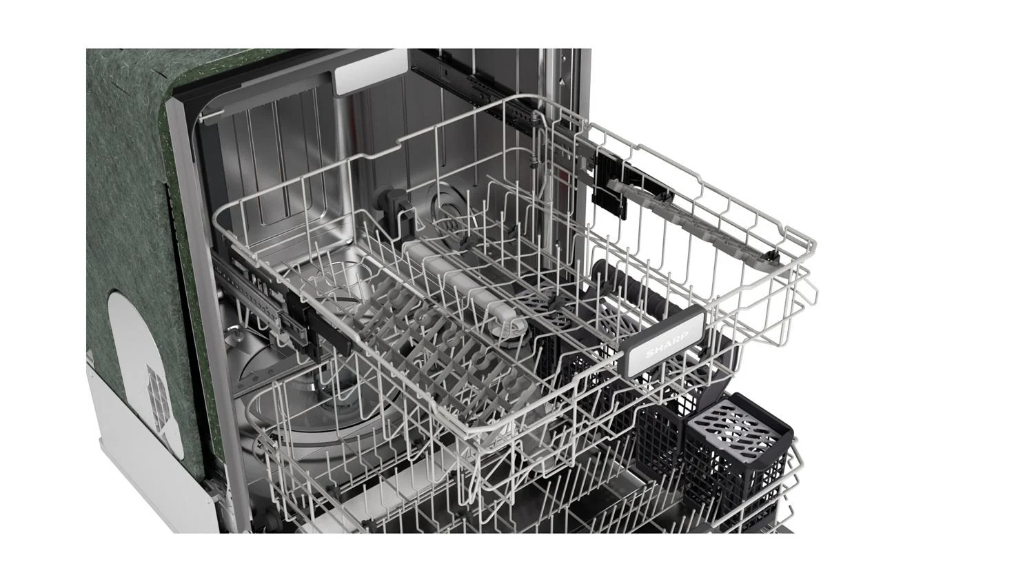 Sharp SDW6767HS Sharp 24 In. Slide-In Smart Dishwasher - Image 10