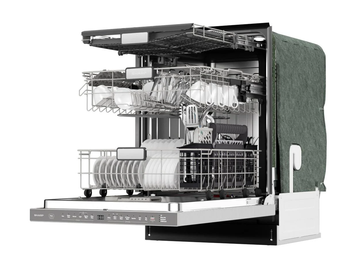 Sharp SDW6767HS Sharp 24 In. Slide-In Smart Dishwasher - Image 14