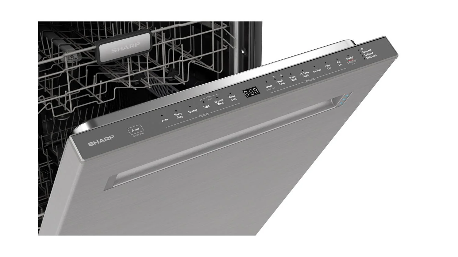 Sharp SDW6767HS Sharp 24 In. Slide-In Smart Dishwasher - Image 4