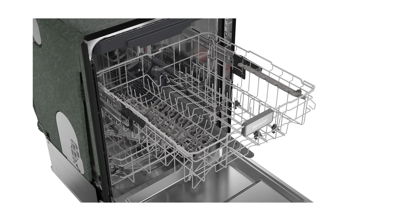 Sharp SDW6888JS 24 In. Slide-In Smart 42 Db Dishwasher - Image 12