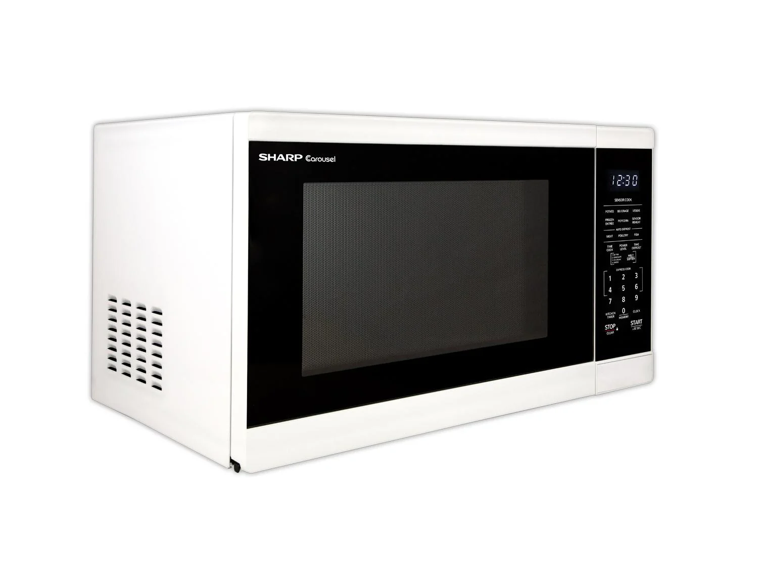Sharp SMC1461HW 1.4 Cu. Ft. White Countertop Microwave Oven - Image 4