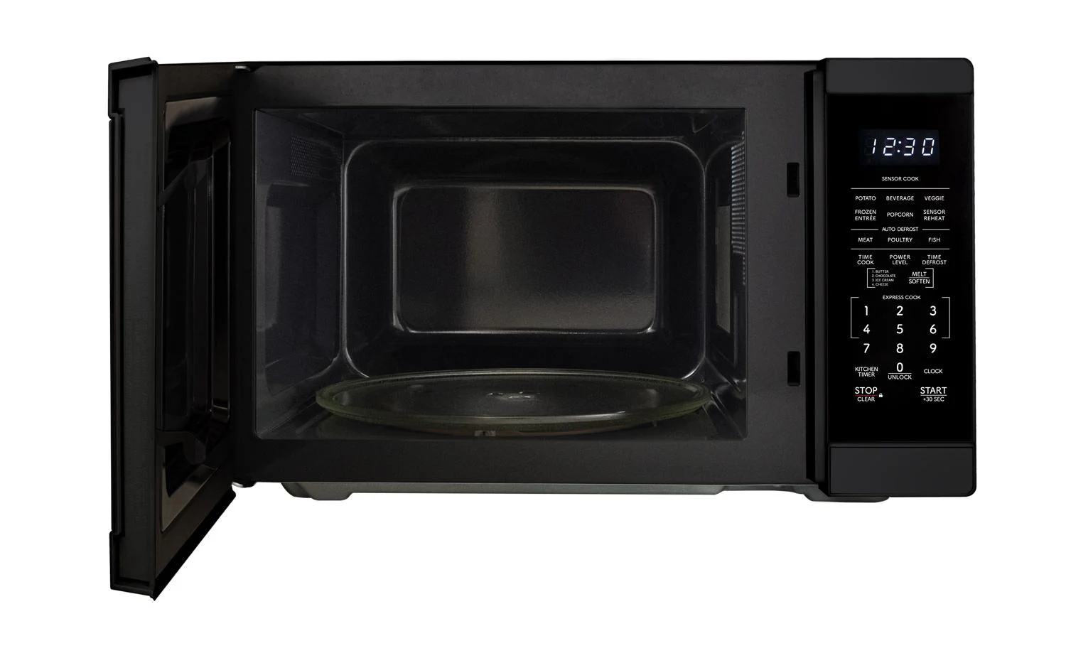 Sharp SMC1461KB Sharp 1.4 Cu. Ft. 1100W Black Countertop Microwave Oven - Image 4