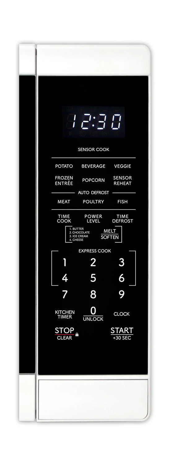 Sharp SMC1461KW Sharp 1.4 Cu. Ft. 1100W White Countertop Microwave Oven - Image 5
