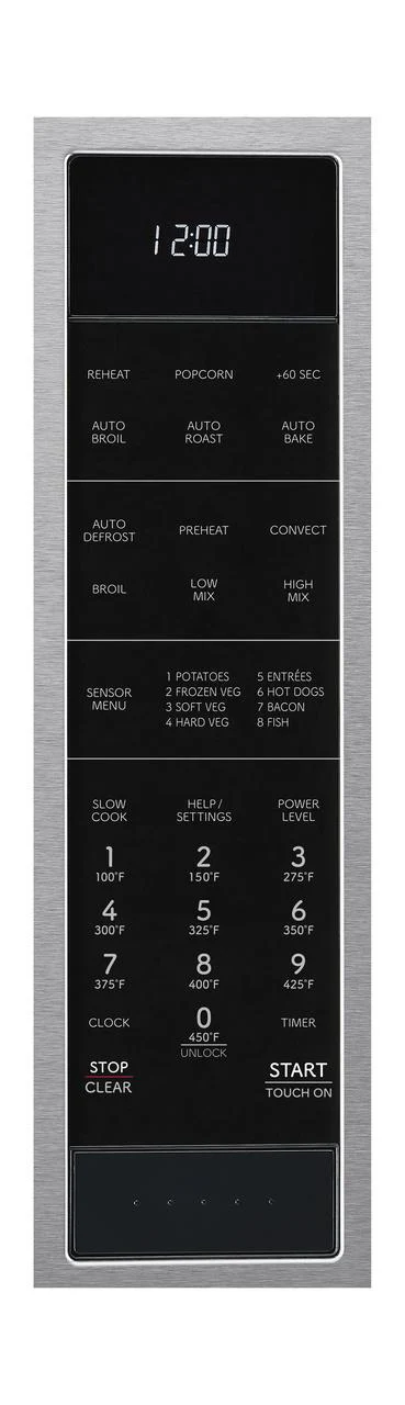 Sharp SMC1585KS Sharp 1.5 Cu. Ft. 900W Stainless Steel Convection Countertop Microwave Oven - Image 5