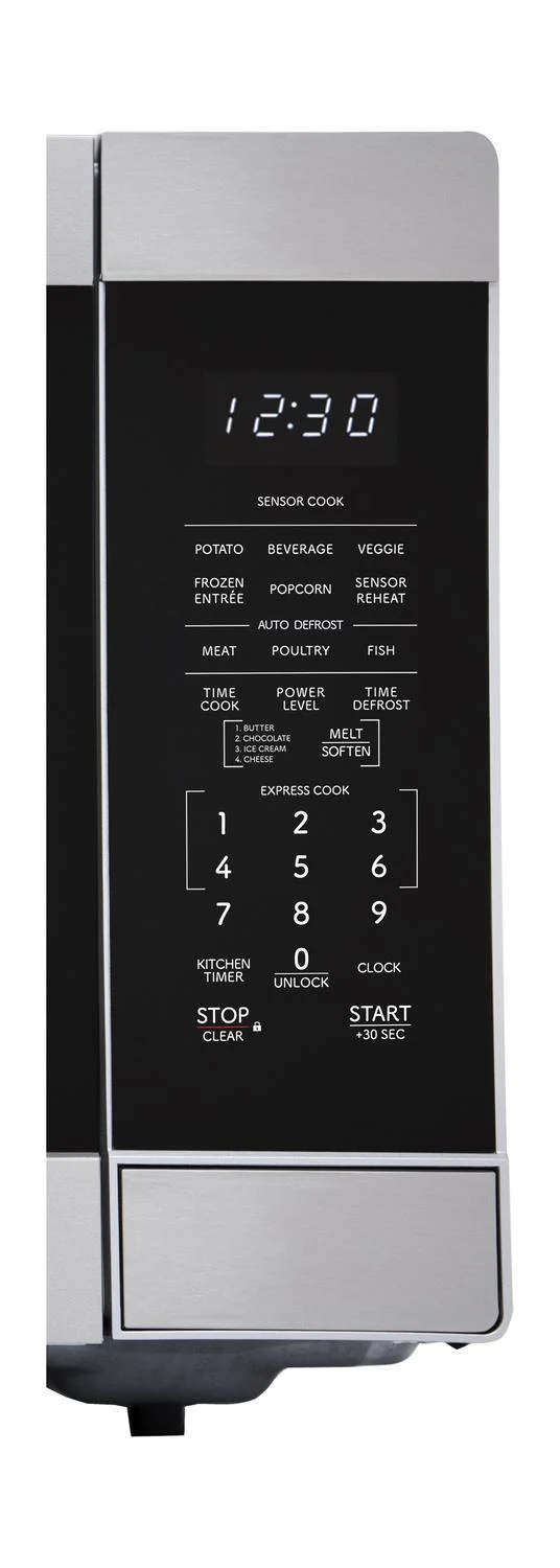 Sharp SMC1662KS Sharp 1.6 Cu. Ft. 1100W Stainless Steel Countertop Microwave Oven - Image 5
