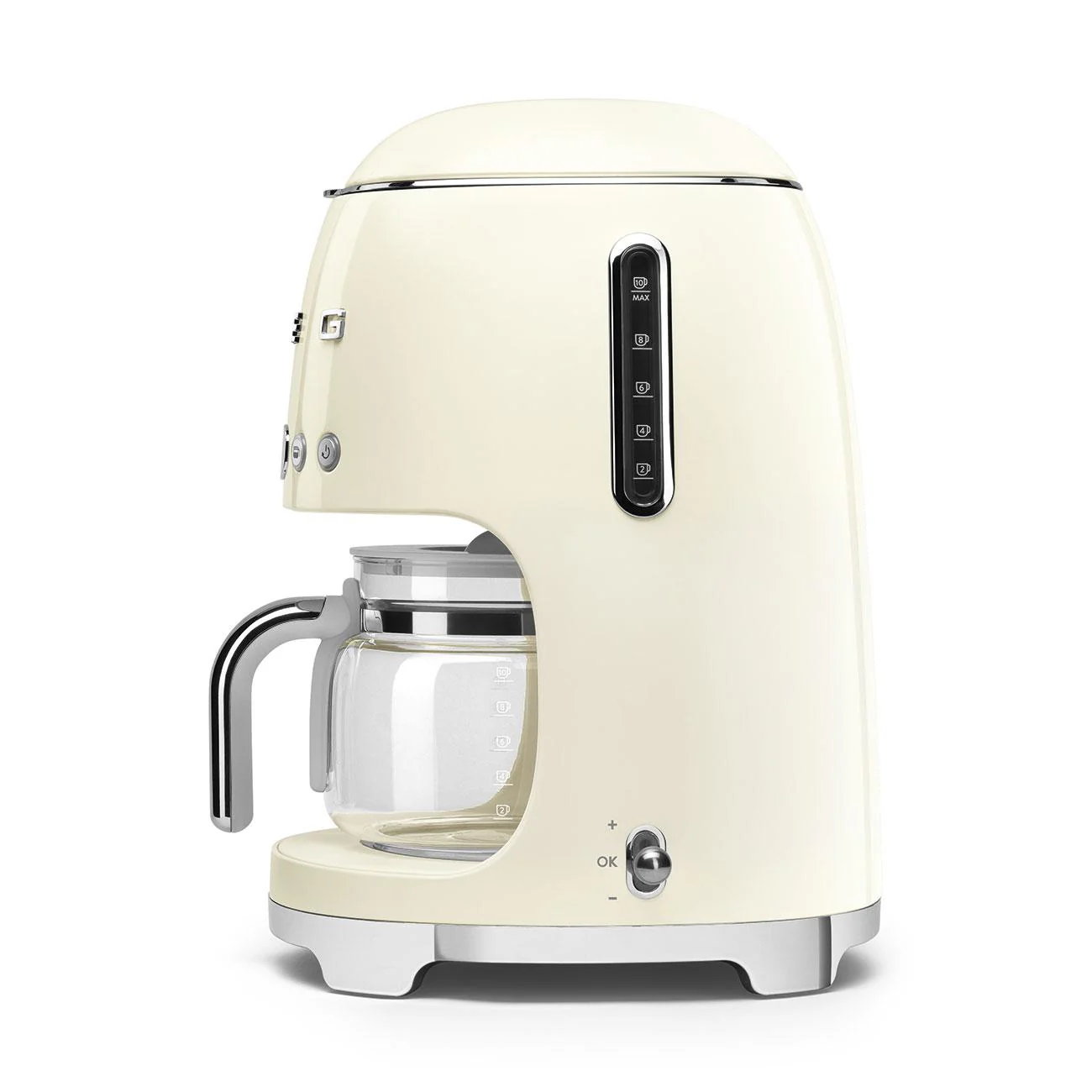 Smeg DCF02CRUS Drip-Filter Coffee Machine Cream Dcf02Crus - Image 3