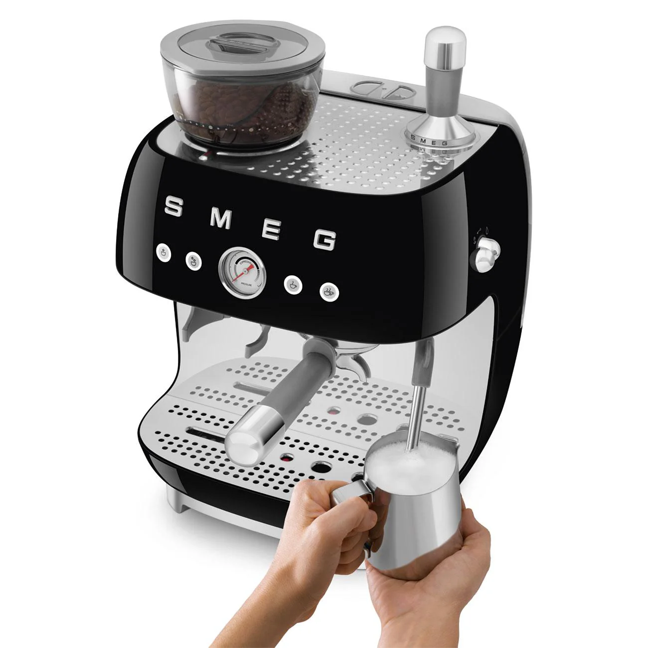 Smeg EGF03BLUS Espresso Coffee Machine Black Egf03Blus - Image 6
