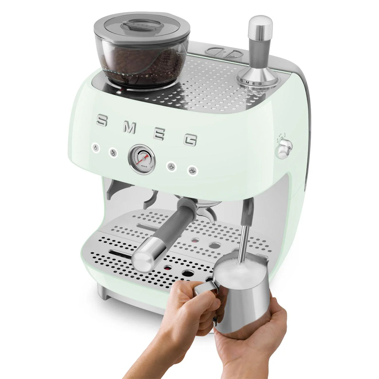 Smeg EGF03PGUS Espresso Coffee Machine Pastel Green Egf03Pgus - Image 6