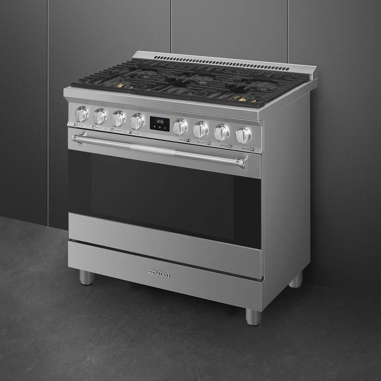 Smeg SPR36UGMX Range Stainless Steel Spr36Ugmx - Image 3