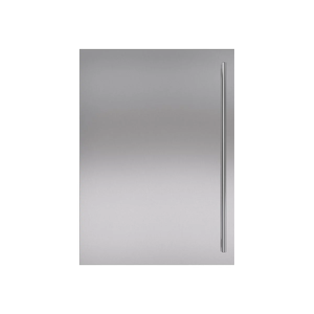 Sub-Zero 9038351 Stainless Steel Flush Inset Door Panel With Tubular Handle
