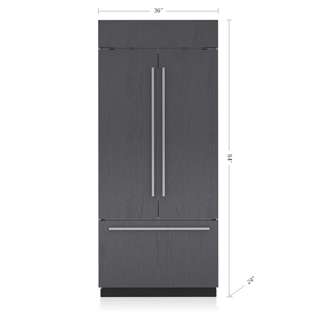 Sub-Zero CL3650UFDIDO 36" Classic French Door Refrigerator/Freezer With Internal Dispenser - Panel Ready - Image 3