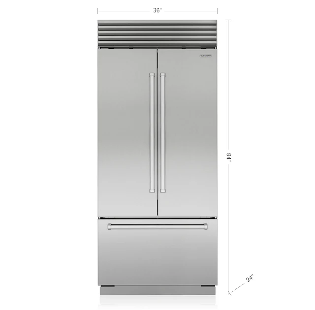 Sub-Zero CL3650UFDIDST 36" Classic French Door Refrigerator/Freezer With Internal Dispenser - Image 3