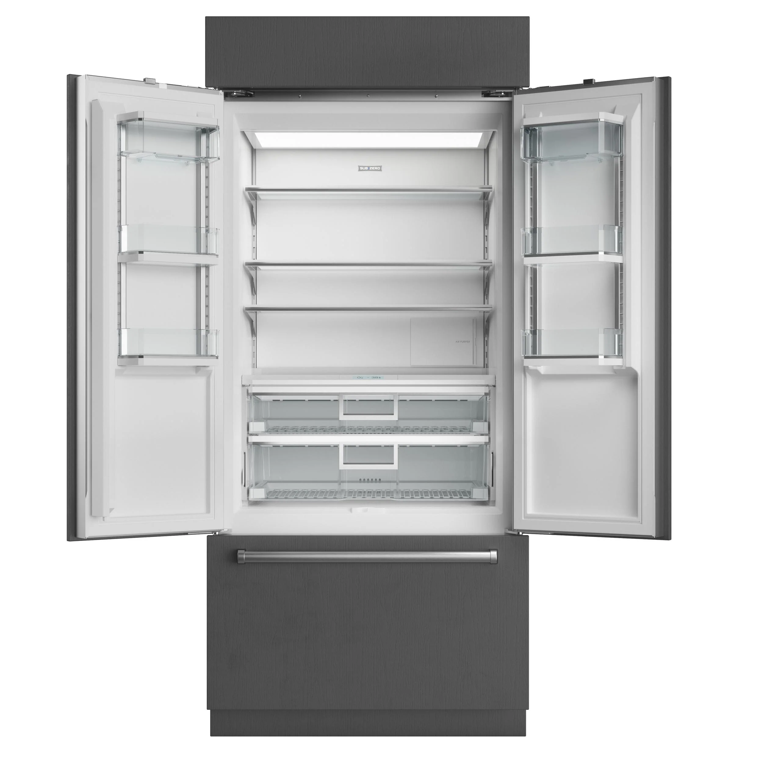 Sub-Zero CL3650UFDO 36" Classic French Door Refrigerator/Freezer - Panel Ready - Image 2