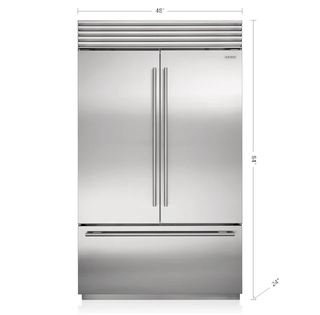 Sub-Zero CL4850UFDST 48" Classic French Door Refrigerator/Freezer - Image 3
