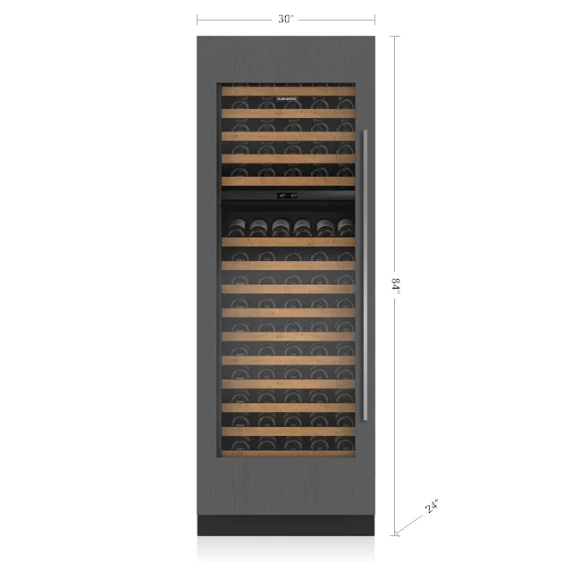 Sub-Zero DEC3050WAR 30" Designer Wine Storage - Panel Ready - Image 2