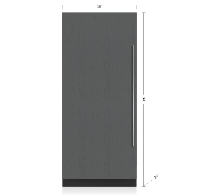 Sub-Zero DEC3650RIDR 36" Designer Column Refrigerator With Internal Dispenser - Panel Ready - Image 3