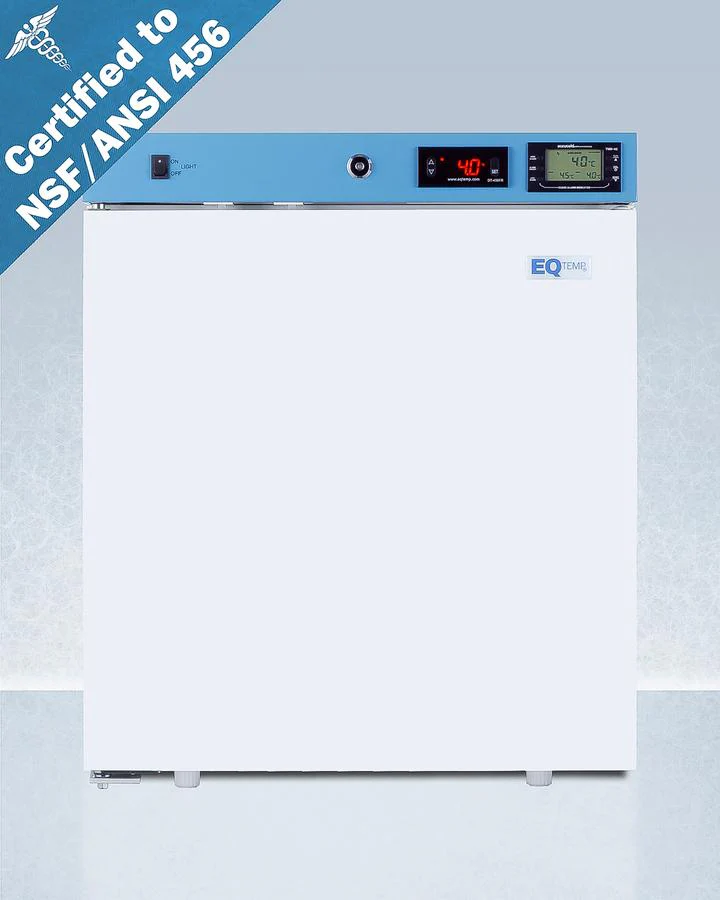 Summit ACR21WNSF456LHD 19" Wide Compact Healthcare Refrigerator, Certified To Nsf/Ansi 456 Vaccine Storage Standard