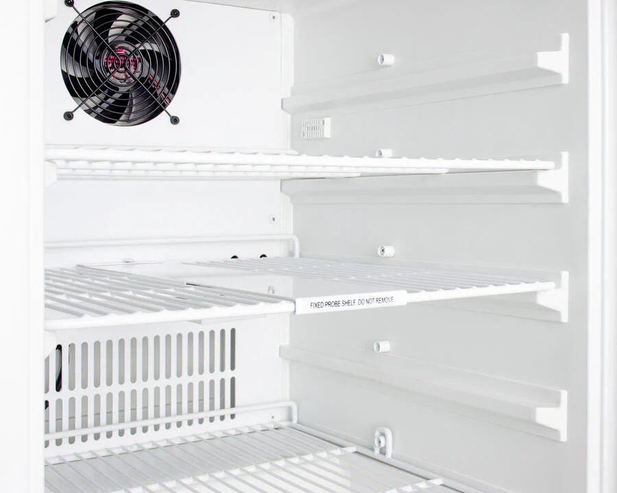 Summit ACR45LCAL Pharmacy Series Ada Compliant 20" Wide Built-In Undercounter All-Refrigerator For Vaccine Storage, Frost-Free With An Internal Fan, External Digital Controls And Nist Calibrated Thermometer, And Lock - Image 6