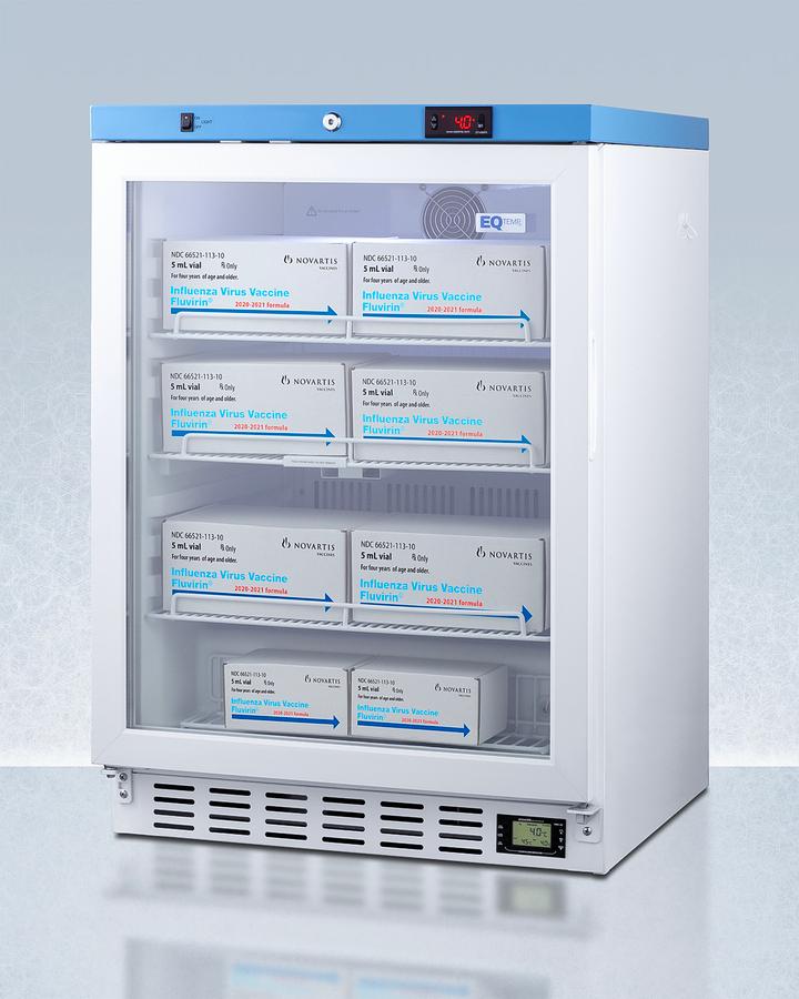 Summit ACR52GNSF456LHD 24" Wide Built-In Healthcare Refrigerator, Certified To Nsf/Ansi 456 Vaccine Storage Standard - Image 4