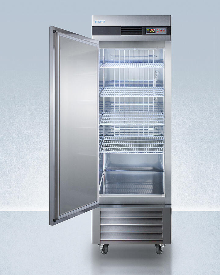 Summit AFS23MLLH Performance Series Pharma-Lab 23 Cu.Ft. All-Freezer In Stainless Steel With Left Hand Door Swing - Image 3