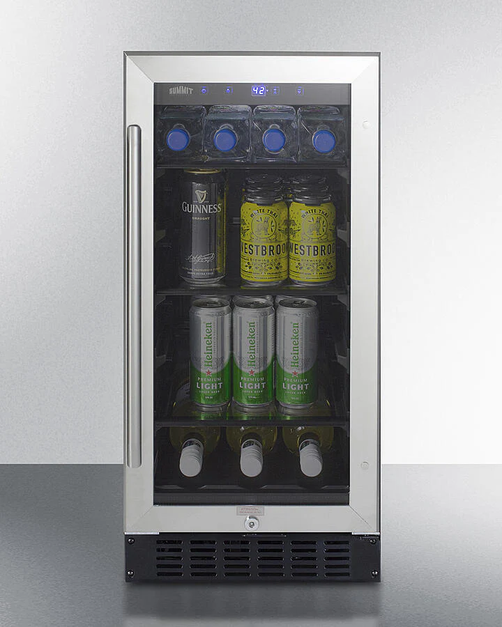 Summit ALBV15CSS 15" Wide Built-In Beverage Center, Ada Compliant - Image 3