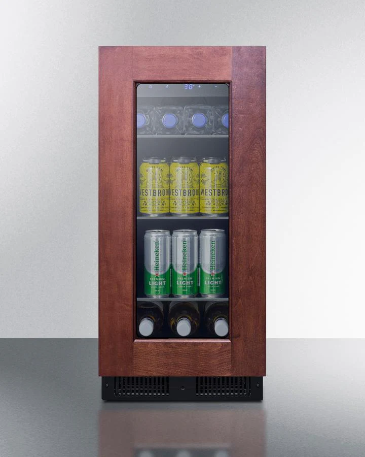 Summit ALBV15PNRLHD 15" Wide Built-In Beverage Center, Ada Compliant (Panel Not Included) - Image 4