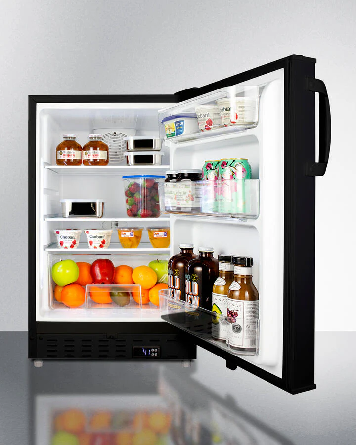 Summit ALR47B 20" Wide Built-In All-Refrigerator, Ada Compliant - Image 4