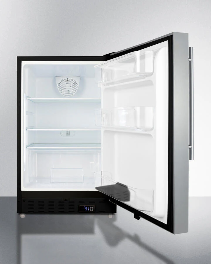 Summit ALR47BCSSHV 20" Wide Built-In All-Refrigerator, Ada Compliant - Image 3