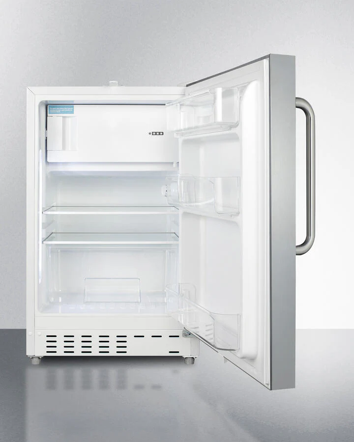 Summit ALRF48CSS 20" Wide Built-In Refrigerator-Freezer, Ada Compliant - Image 3