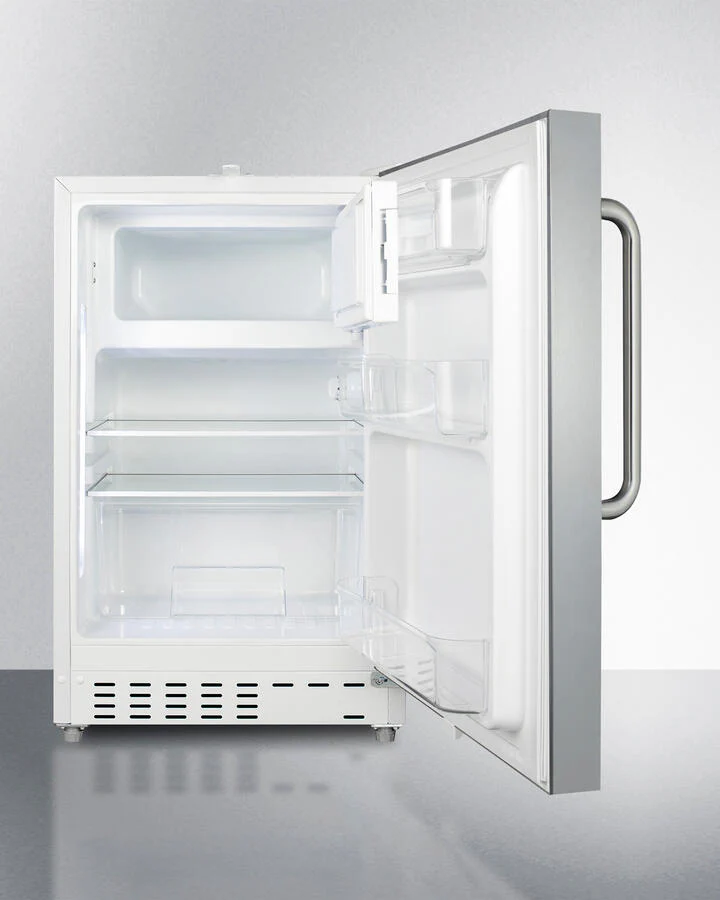 Summit ALRF48CSS 20" Wide Built-In Refrigerator-Freezer, Ada Compliant - Image 4