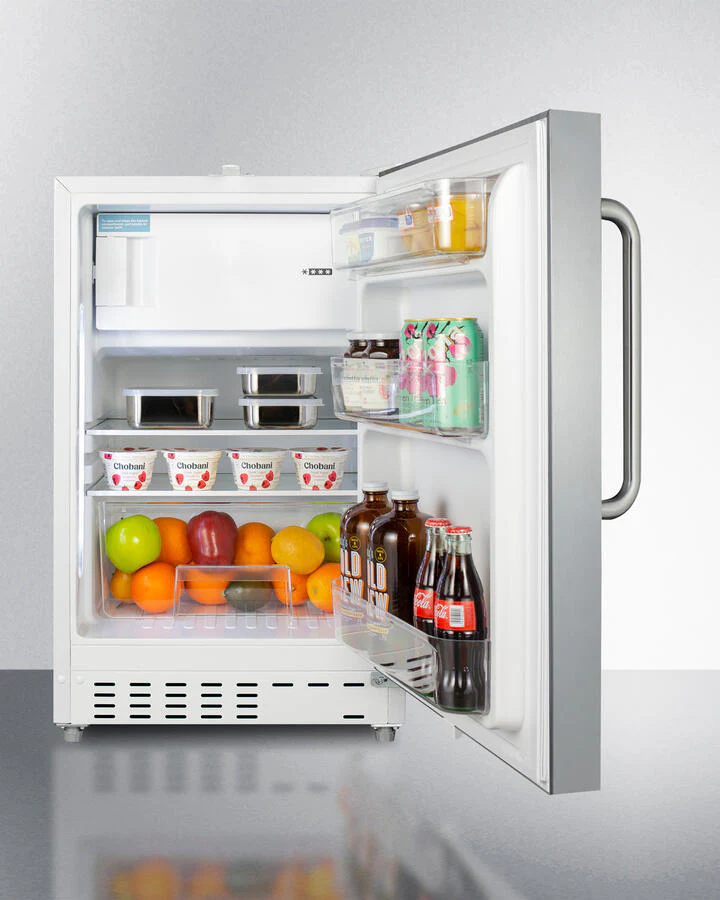 Summit ALRF48CSS 20" Wide Built-In Refrigerator-Freezer, Ada Compliant - Image 5