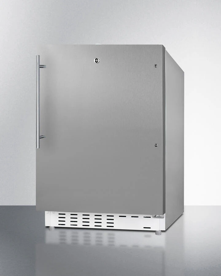 Summit ALRF48CSSHV 20" Wide Built-In Refrigerator-Freezer, Ada Compliant - Image 2