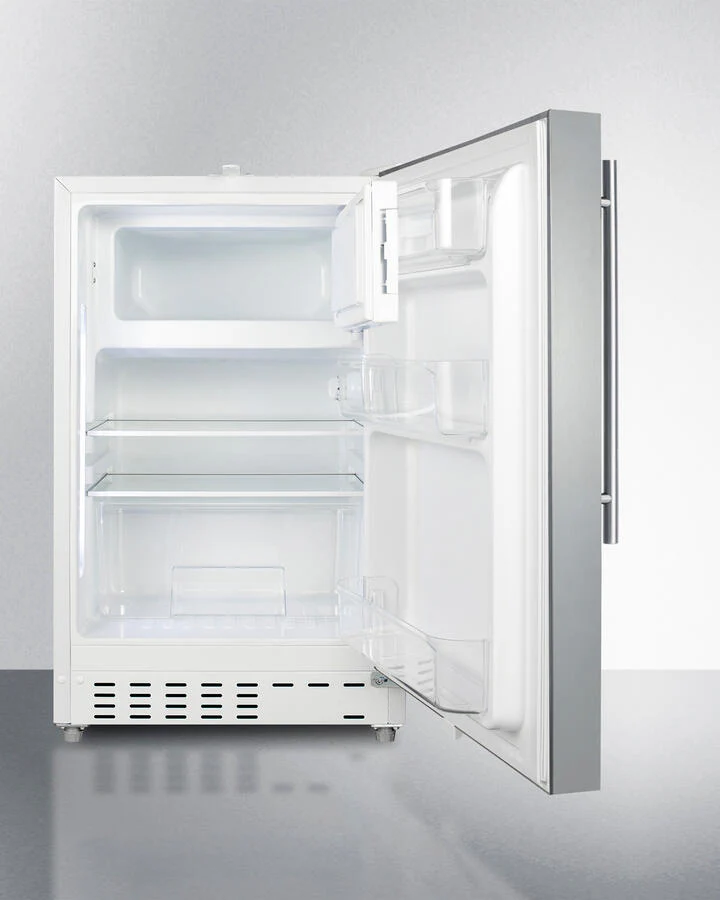 Summit ALRF48SSHV 20" Wide Built-In Refrigerator-Freezer, Ada Compliant - Image 4