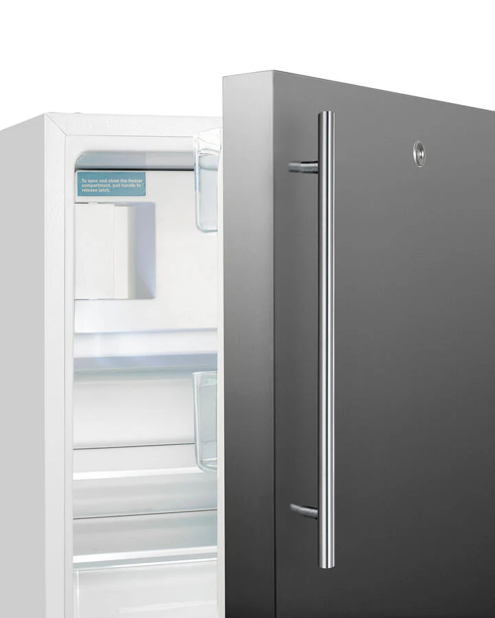 Summit ALRF48SSHV 20" Wide Built-In Refrigerator-Freezer, Ada Compliant - Image 8