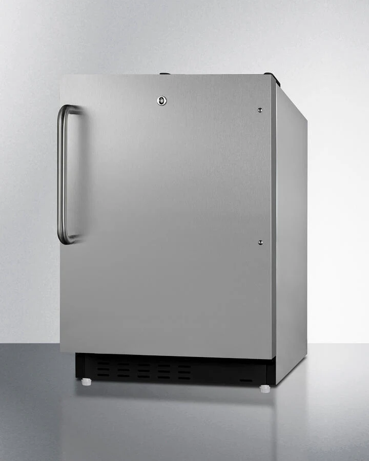 Summit ALRF49BCSS 20" Wide Built-In Refrigerator-Freezer, Ada Compliant - Image 2