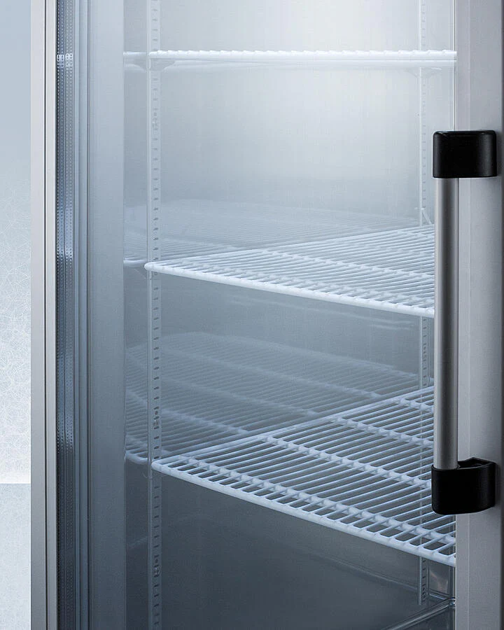 Summit ARG23MLLH Performance Series Pharma-Lab 23 Cu.Ft. All-Refrigerator In Stainless Steel With Glass Door And Left Hand Door Swing - Image 6
